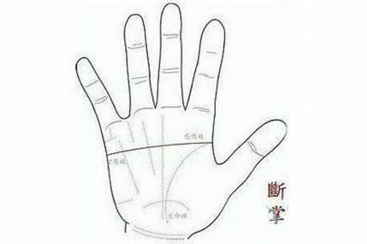 女孩左手断掌一生运势