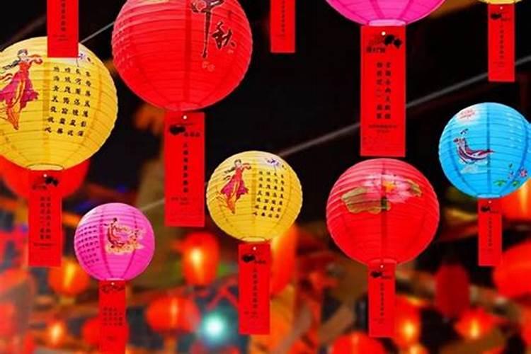 中秋节的灯谜有哪些？