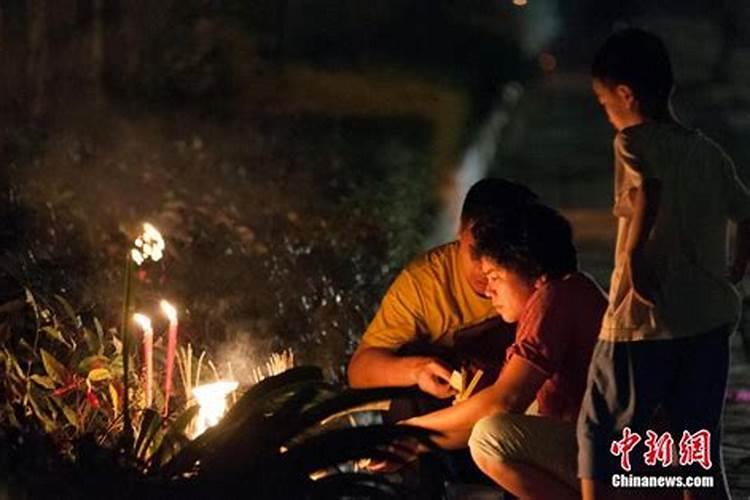 鬼节祭奠父亲