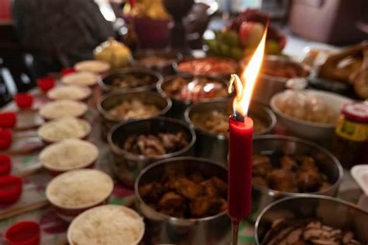 中元节祭祀做饭