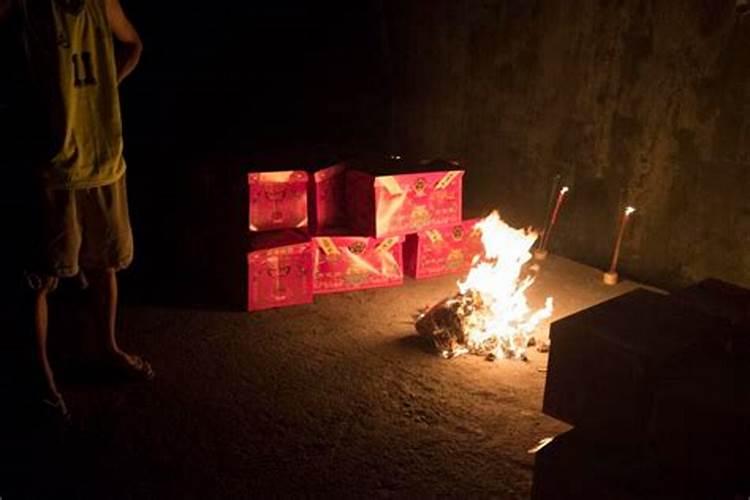 中元节烧纸能不能收到？