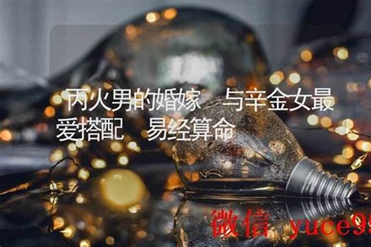 丙火女辛金男八字合吗？