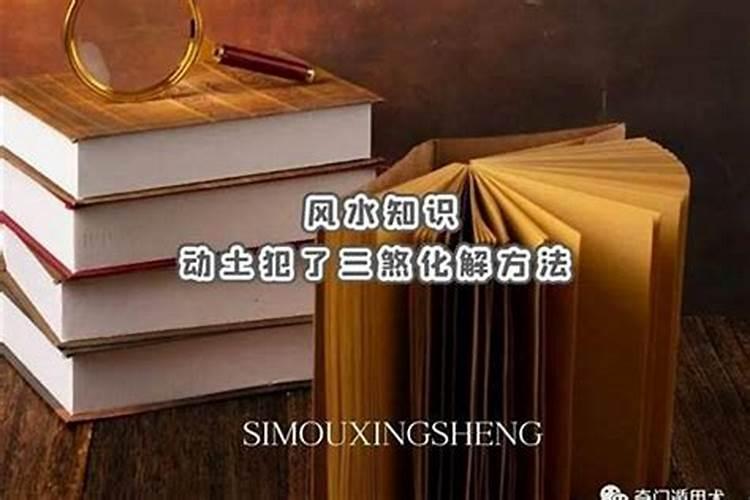 太岁方动土放什么化解？