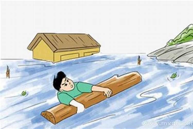 梦见洪水奔自己家来了