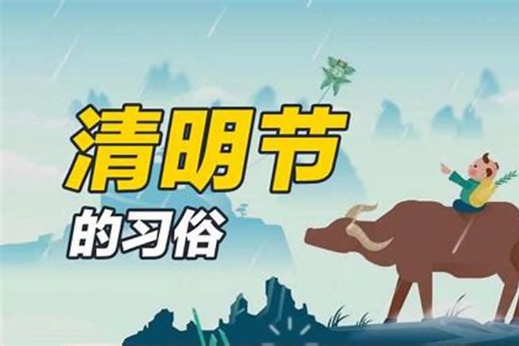 清明习俗有哪些简短？