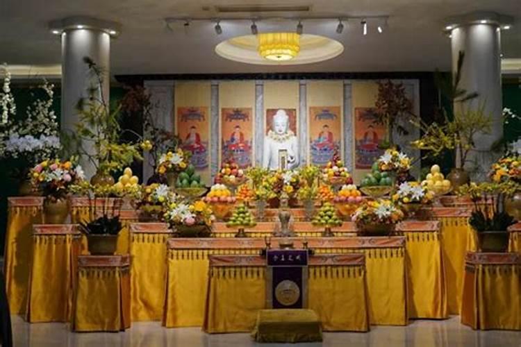 寺庙给亡灵超度