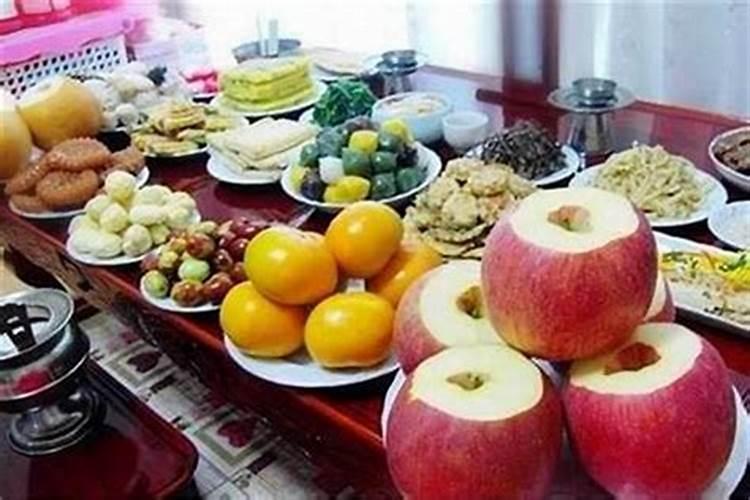 拜太岁摆几样水果？