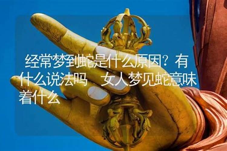 老人经常梦见蛇是什么原因？