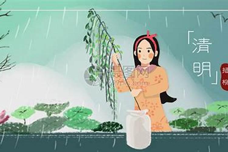 清明节风俗插柳