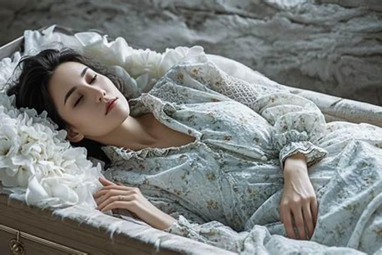 梦见活着父亲在棺材里