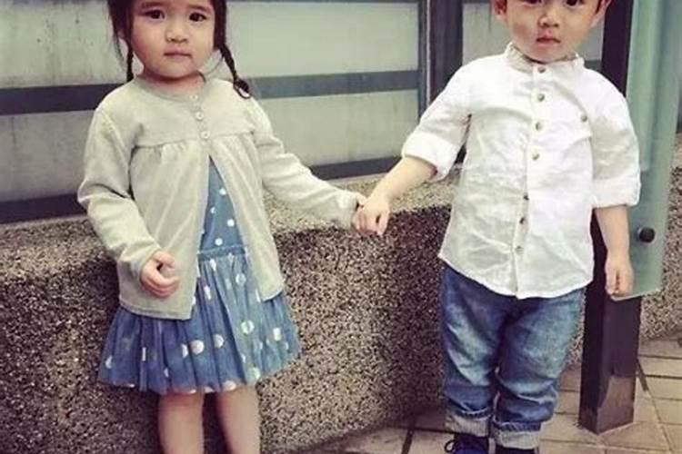 梦见了两个小孩一男一女