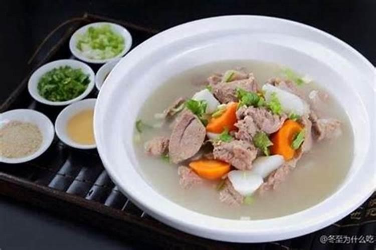 立冬喝羊汤是哪的风俗？