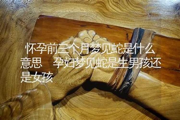梦见蛇暗示怀孕是女孩还是男孩？