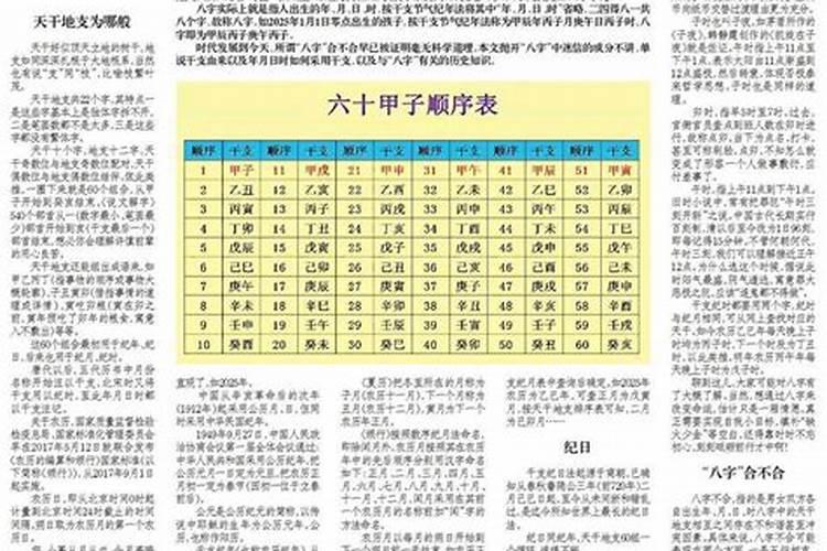 所谓八字是哪八字？