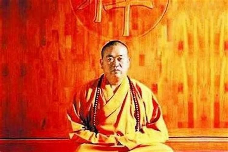 两位方丈做法事