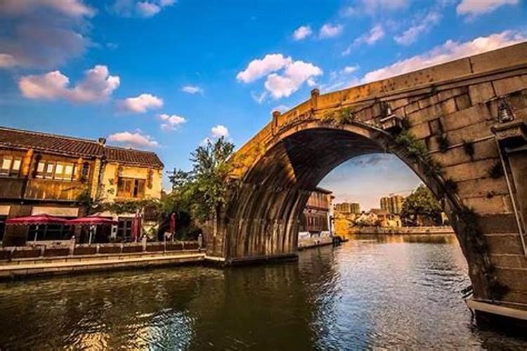 无锡清明桥古运河景区