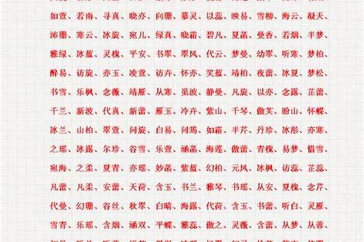 名字里面带文的名字