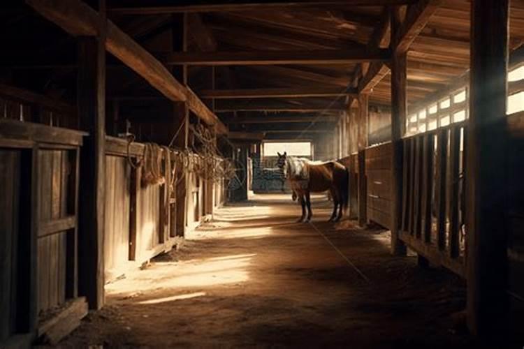 梦见马厩里有很多马粪和屎？