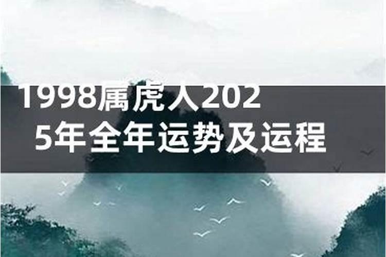 九八年属虎2026年运程