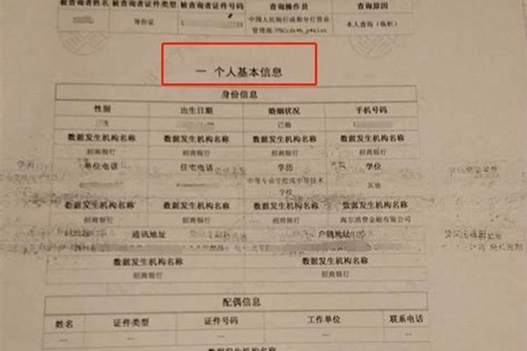 怎么看自己的征信？