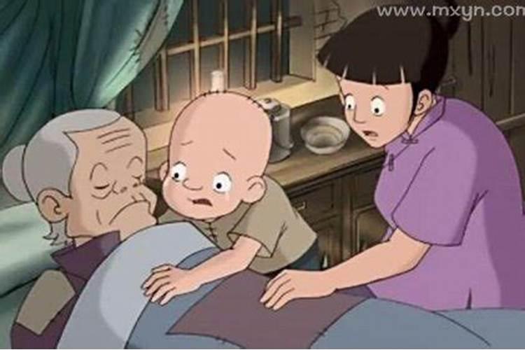 梦到姥姥生病要不行的那种