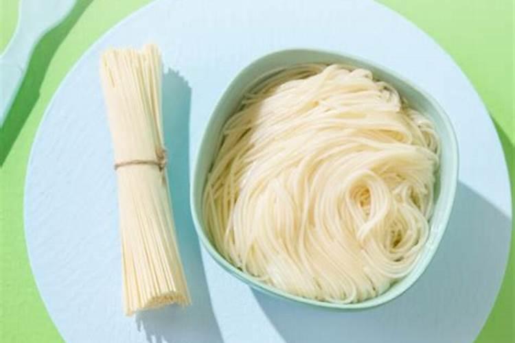 小年的时候可以喝面条吗？