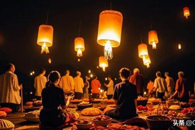 重庆中元节烧纸