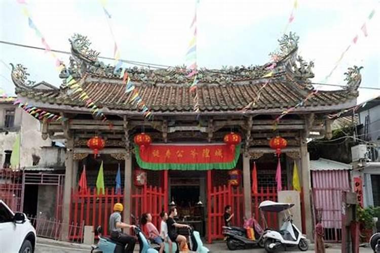 诏安县的中元节风俗