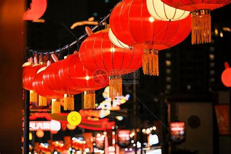 元宵节运河月夜