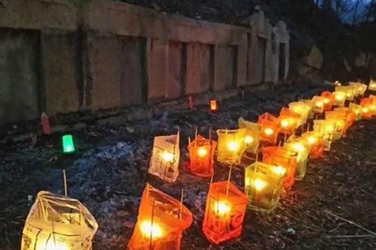 商洛正月十五上坟送灯吗？