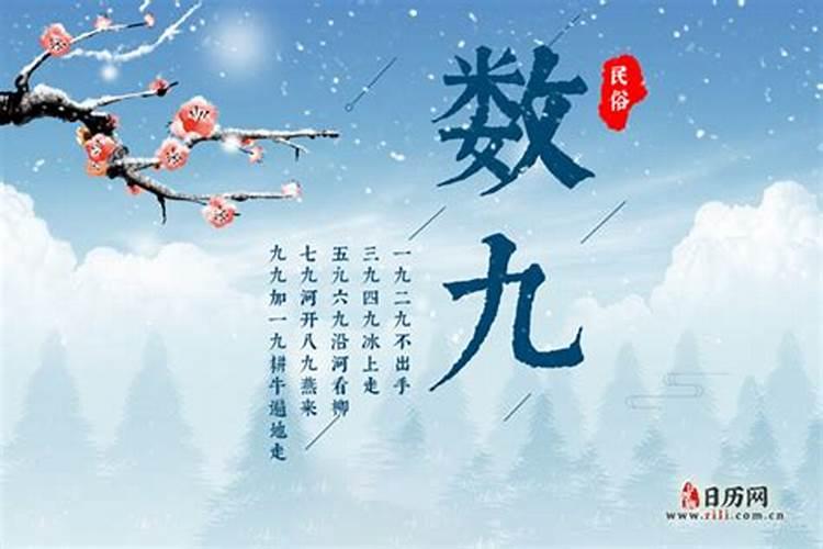 冬至的习俗数九