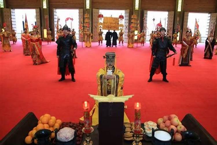 冬至祭天祭祀祖