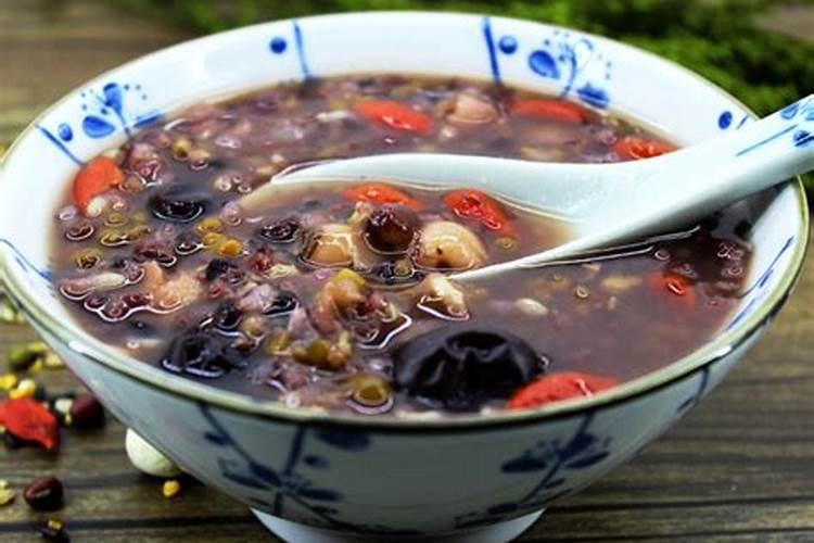 给我背腊八粥喝几天？