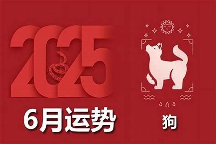 属狗人2026年6月份运程如何？