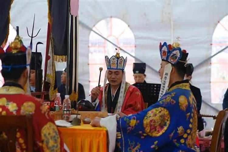 高州道士超度法事