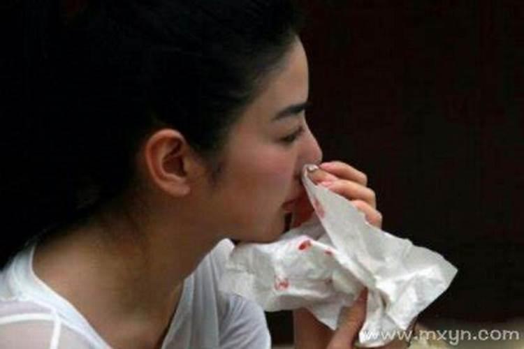 怀孕梦见自己流鼻血不止什么意思？
