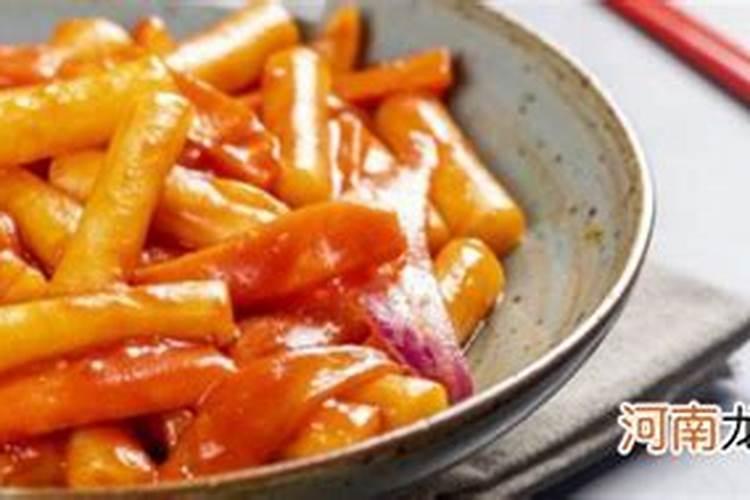 小年糕能和哪些菜烧？