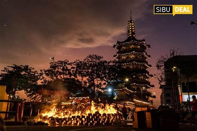 益阳中元节祭拜