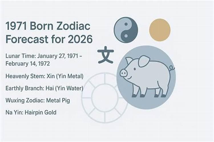1971年出生的2026年的运程