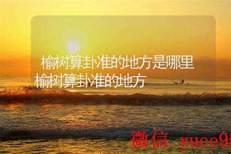 榆树哪里有算命比较准的大师？