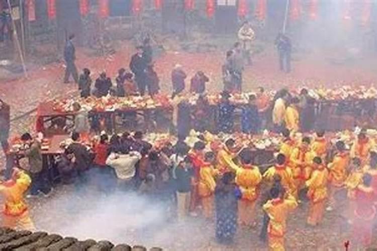 福建除夕早上习俗