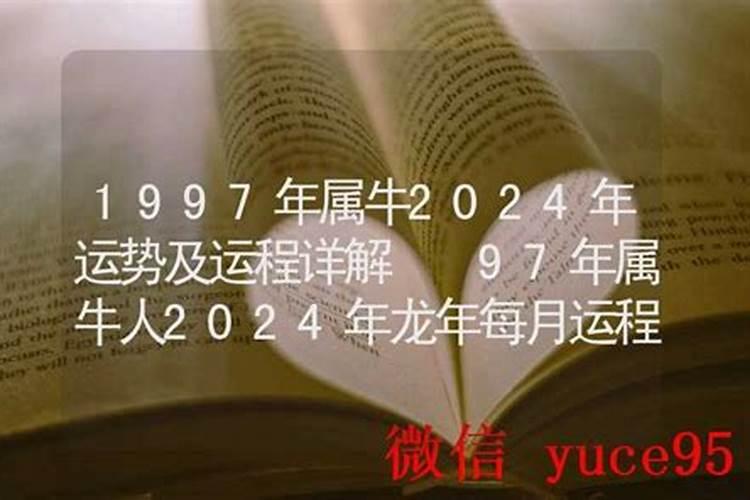 97年属牛一生运势及运程