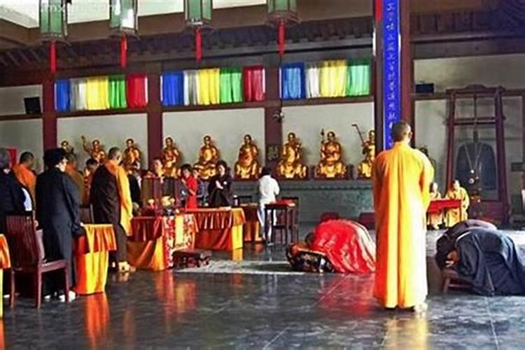 佛教怎么规定做法事？