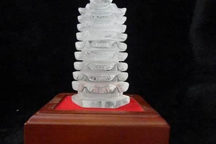 天然白水晶文昌塔是干什么的？