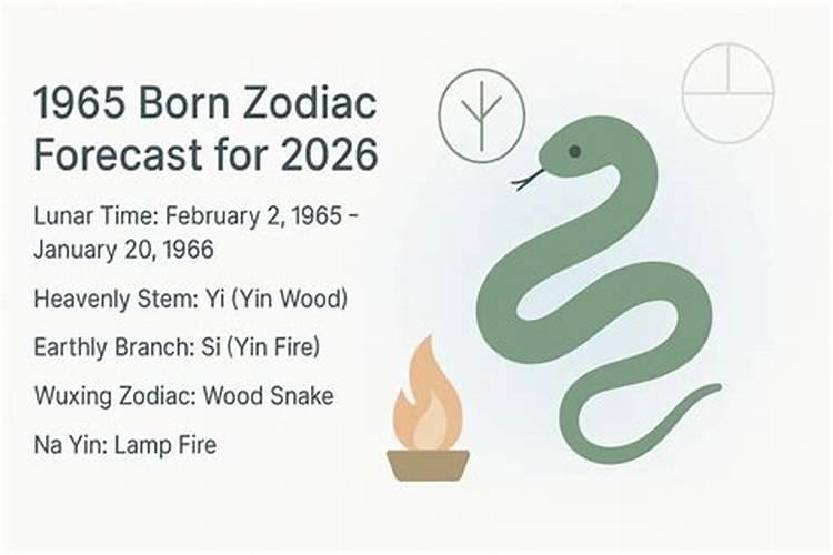 1965年蛇在2026年运程