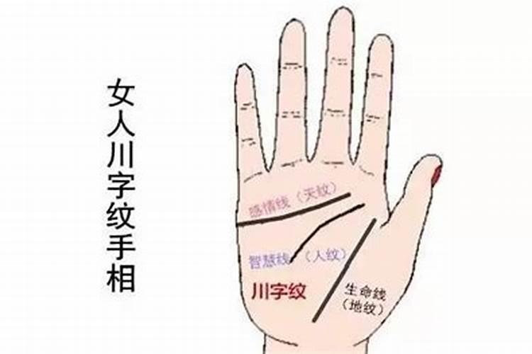 川字掌的人是真童子命吗？