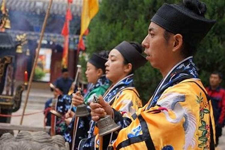 监利县容城道士做法事