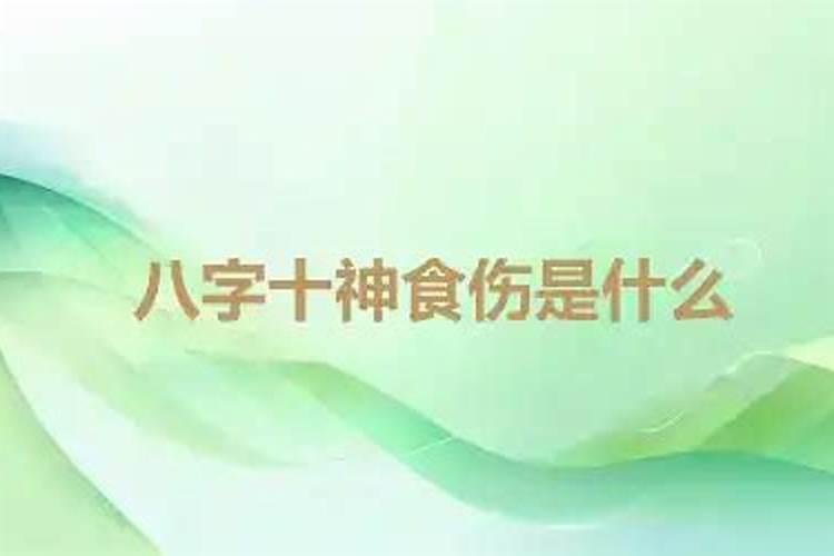 怎样知道八字中有食伤？