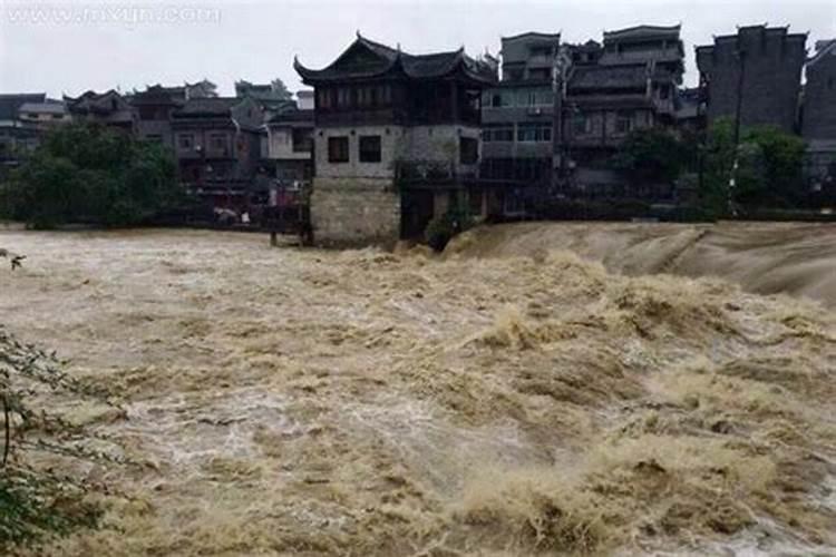 梦见大雨过后涨大水