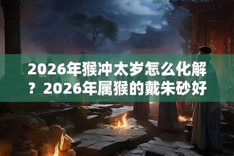 2026年属猴克太岁吗？